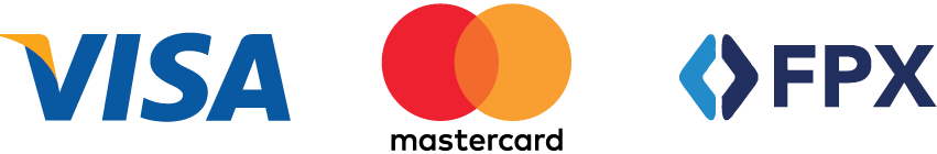 VISA, Mastercard, FPX